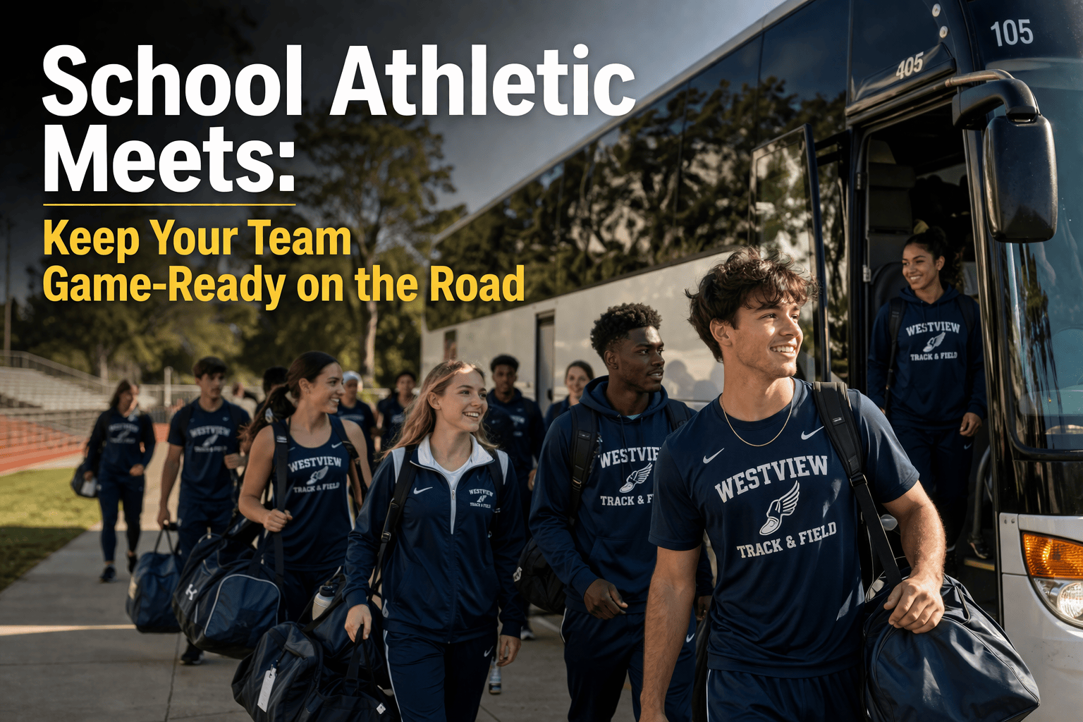 School Athletic Meets: Keep Your Team Game-Ready on the Road