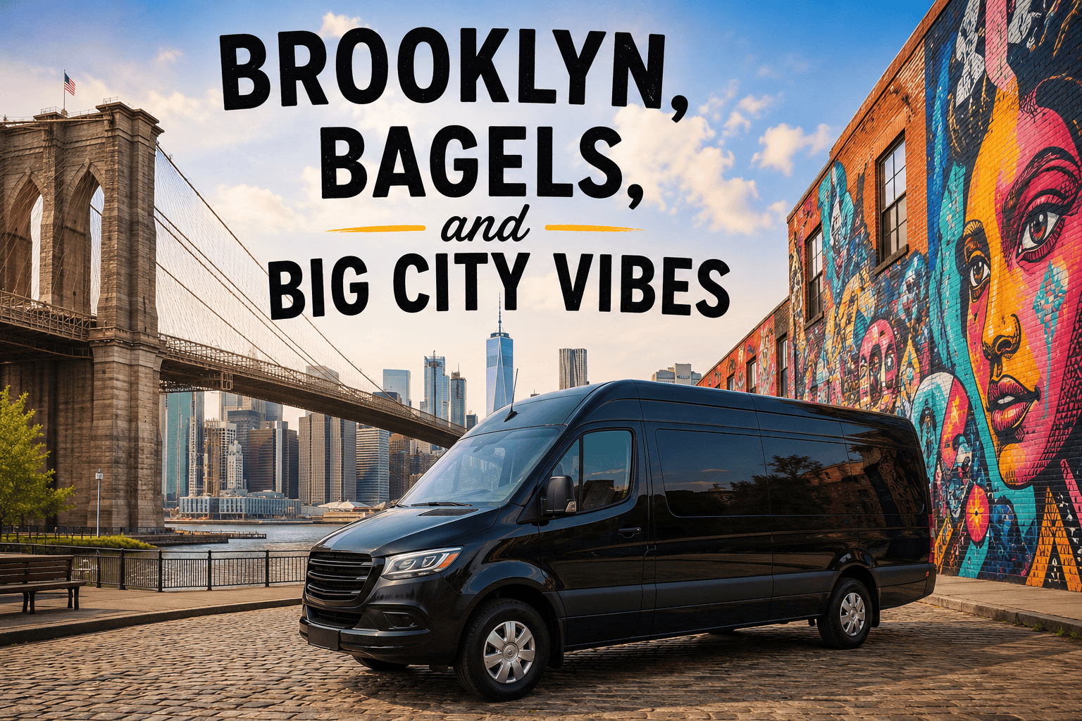 Explore Brooklyn with a sprinter van rental in New York